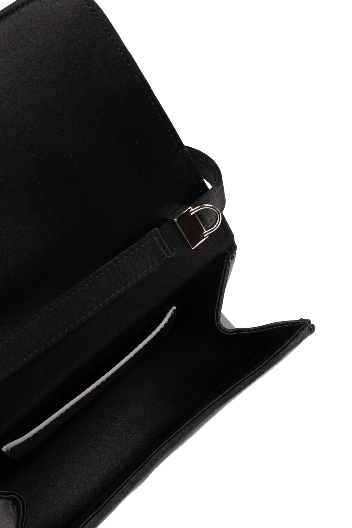 ハンドバッグ ROGER VIVIER 'Pilgrim Micro' handbag Black  RBWABDH0000RS0 Black Satin handbag 'Pilgrim Micro' Roger Vivier - Vitkac AS